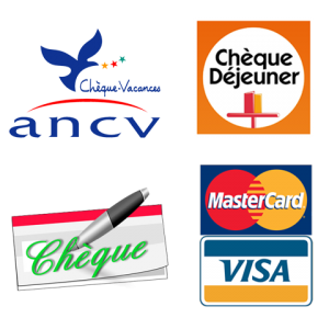 ANCV - chèque déjeuner - chèque - carte bancaire